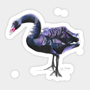 Black Swan 1 Sticker